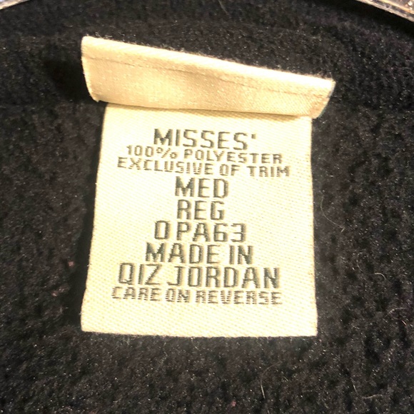 🔥 L.L. Bean Nordic Black Vest M - Picture 6 of 9